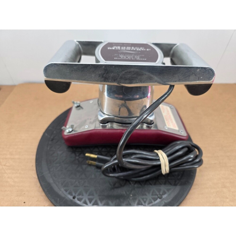 Vtg Morfam Master Massager M73-625A Variable Speed Deep Tissue 4600 RPM TESTED